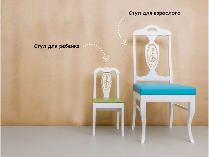 Детский стульчик — деревянный удобный стул для ребёнка
