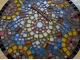 Столик украшенный мозаикой Эрика_37 D40см Эпоксидка купить