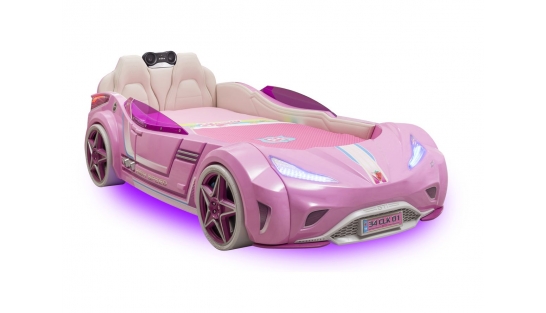 Champion racer Кровать-машина GTi, розовая, сп. м. 90х195 купить