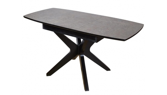 Стол кухонный (для кухни) со столешницей из HPL пластика раздвижной "Эльба"