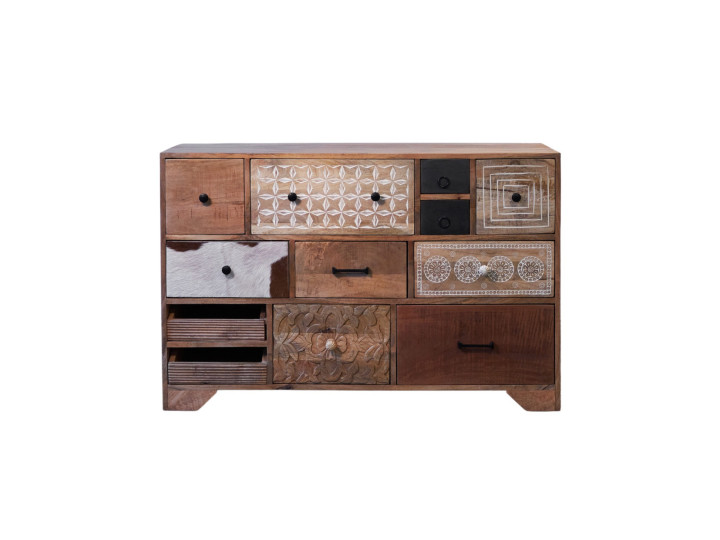 Комод из массива, ГОБИНД 12 ящиков
