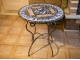 Стол с мозаичной столешницей Пикассо_6 D70см купить