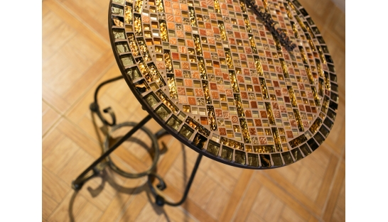 Столик с мозаикой Пикассо_8 d50 купить